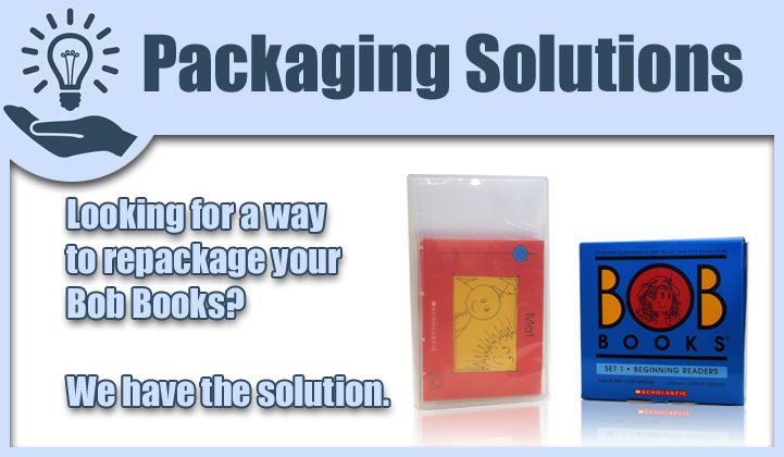 Packaging solution for protecting books with a secure resealable bag.